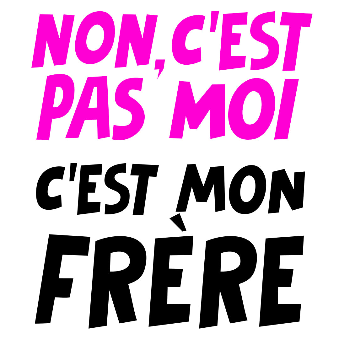 C'EST MON FRÈRE | T-shirt drôle enfant