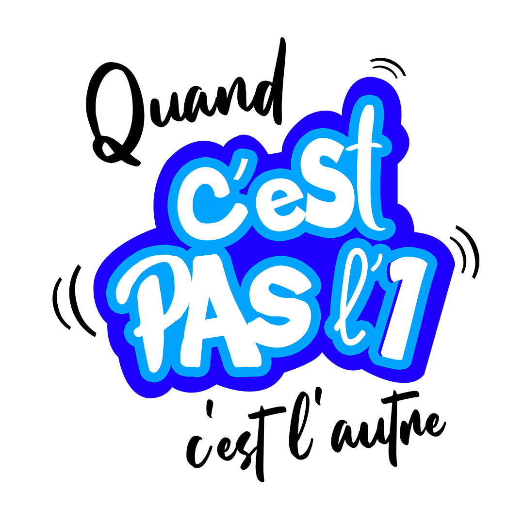 T-shirt enfant C'EST PAS l'UN C'EST L'AUTRE