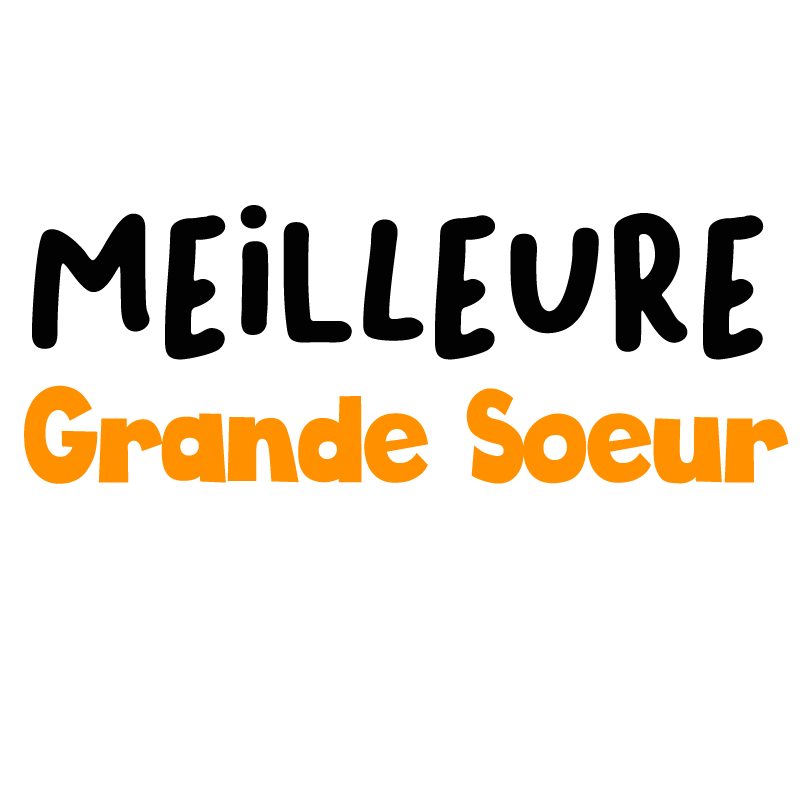 Tee shirt Meilleure Grande soeur