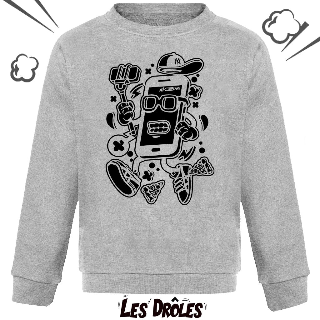 OFFRE LANCEMENT | Pull Enfant Drôle "SMARTPHONE"