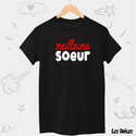 T-shirt 'Belle Soeur En Or' Pour Femme - Cadeau Original Et Drôle - Coton Doux, Impression Dorée - Idée Fête Des Mères, Anniversaire - 1