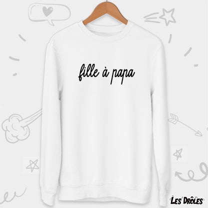 Pull "Fille à papa"