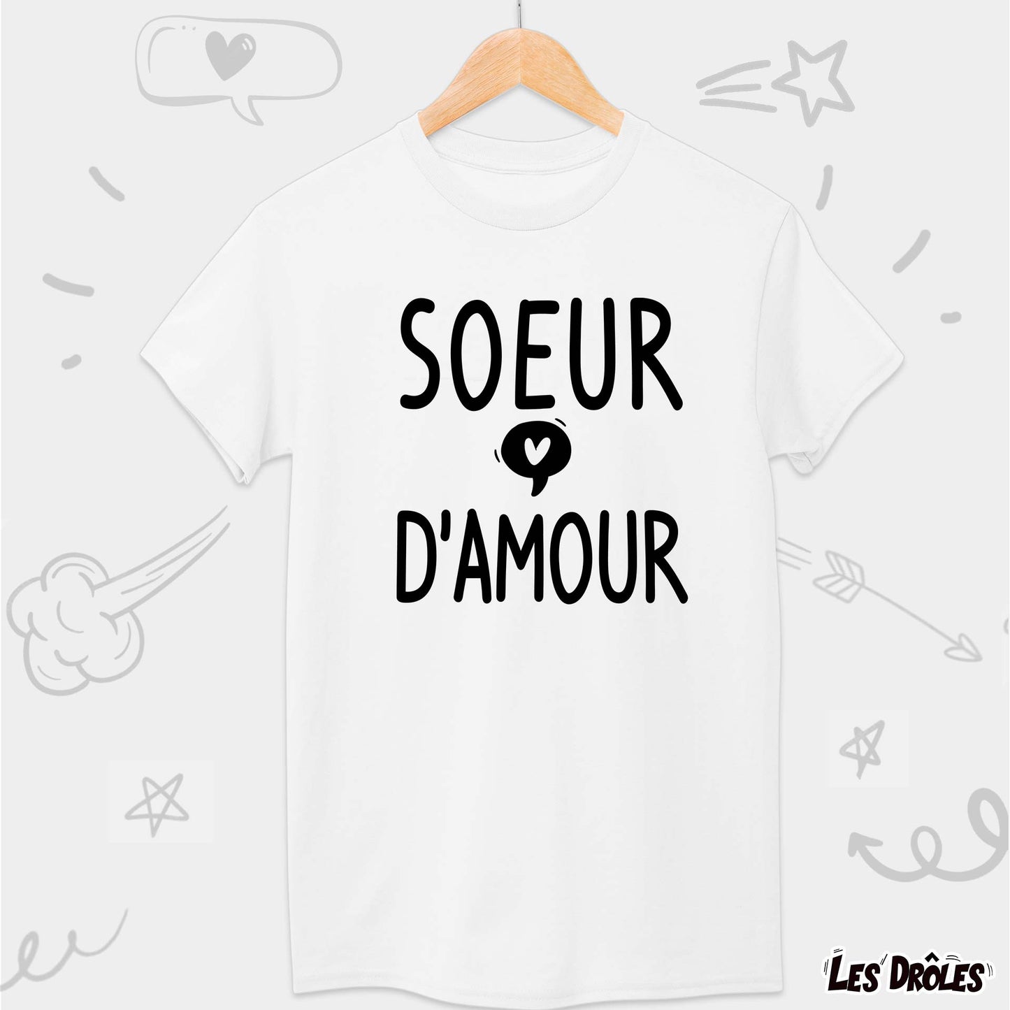 T-shirt Soeur D'amour