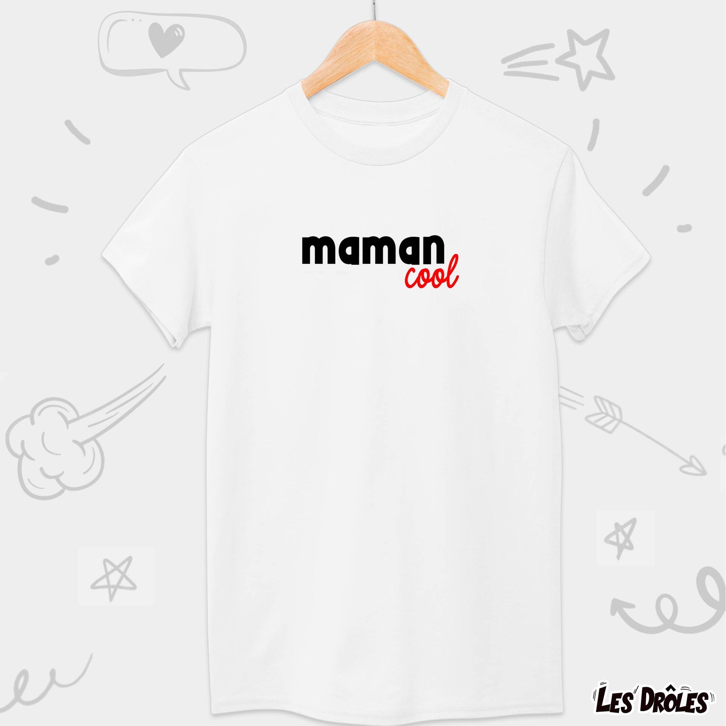 T-shirt Maman Cool