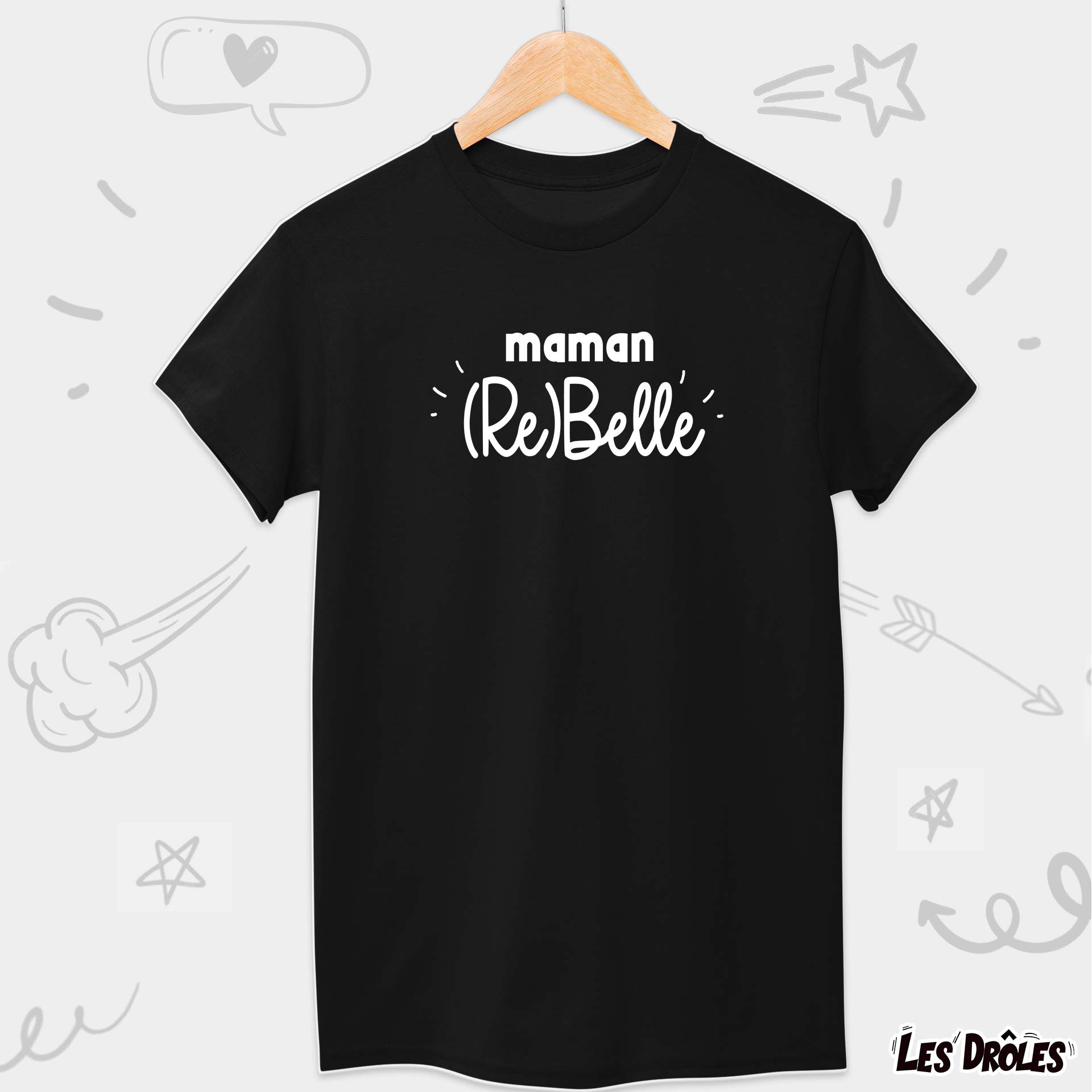 Tee shirt 2025 maman rebelle