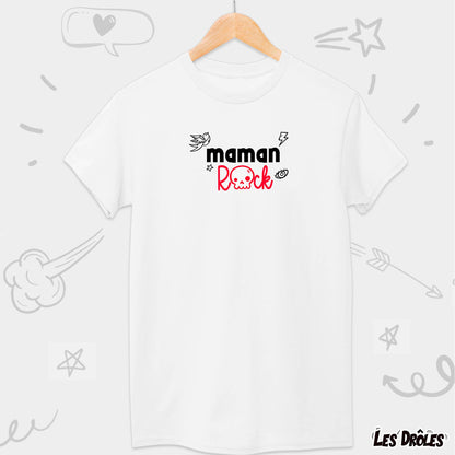 T-shirt Maman Rock