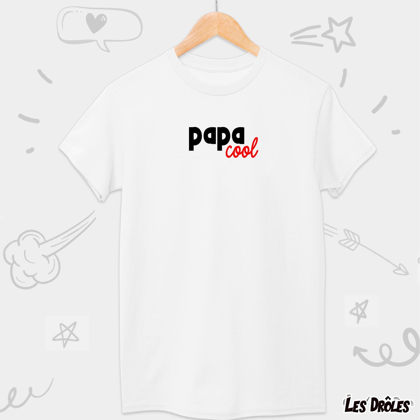 T-shirt Papa Cool