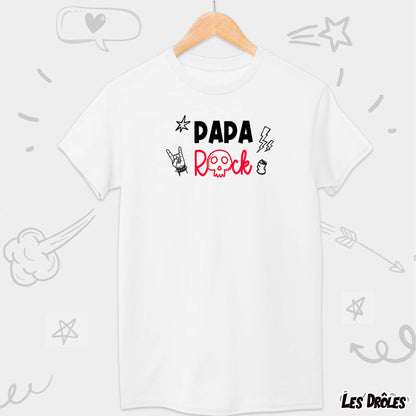 T-shirt Papa Rock