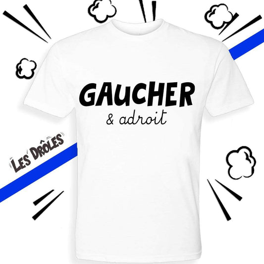 T-shirt enfant GAUCHER & ADROIT