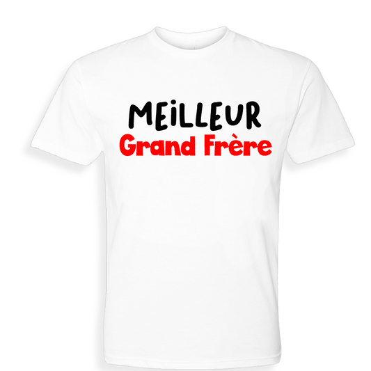 Meilleur grand frere tshirt