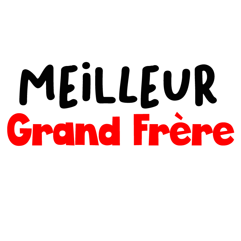 tee-shirt Meilleur Grand Frère 
