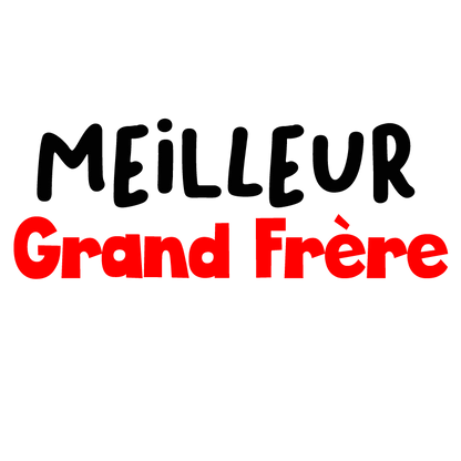 tee-shirt Meilleur Grand Frère 